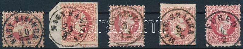 Lot 592 - Austria / Hungary Philately and postal history Hungary - Nice cancellations from a collection 1850-1867 Part 1 -  Darabanth Co Ltd Major Auction of stamps, postcards and other collectibles #26 