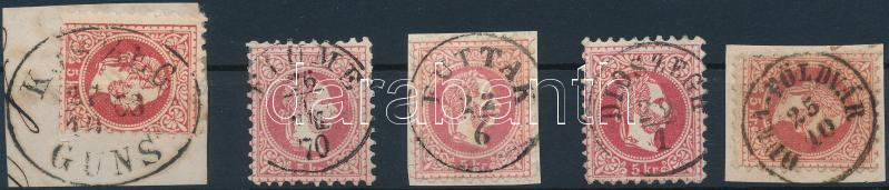 Lot 577 - Austria / Hungary Philately and postal history Hungary - Nice cancellations from a collection 1850-1867 Part 1 - Darabanth Co Ltd Major Auction of stamps, postcards and other collectibles #26 Lot 577 - Austria / Hungary Philately and postal history Hungary - Nice cancellations from a collection 1850-1867 Part 1 - Darabanth Co Ltd Major Auction of stamps, postcards and other collectibles #26