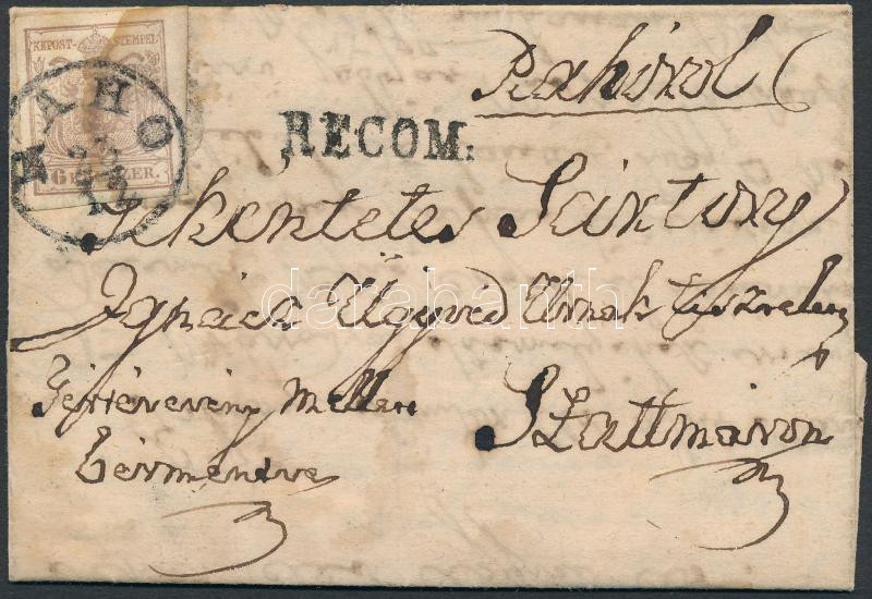 Lot 745 - Austria / Hungary philately and postal history hungary - the 1850 issue - Darabanth Co Ltd Major Auction of stamps, postcards and other collectibles #26 Lot 745 - Austria / Hungary philately and postal history hungary - the 1850 issue - Darabanth Co Ltd Major Auction of stamps, postcards and other collectibles #26