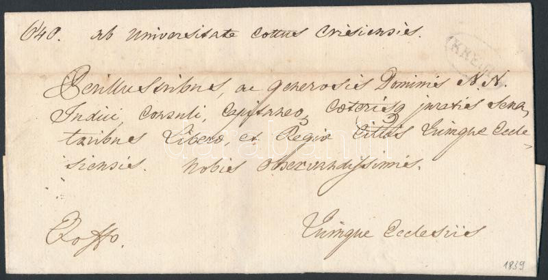 Lot 126 - Hungary philately and postal history hungary - prephilatelic covers -  Darabanth Co Ltd Major Auction of stamps, postcards and other collectibles #26 
