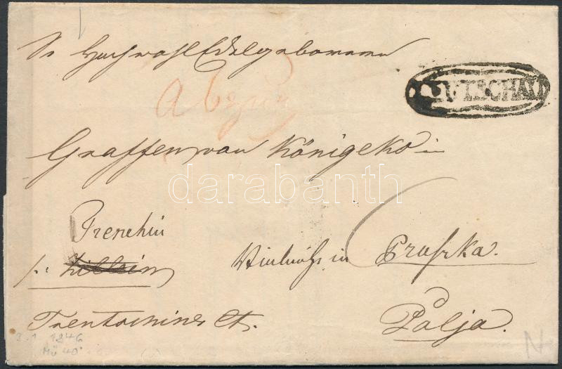 Lot 181 - Hungary philately and postal history hungary - prephilatelic covers -  Darabanth Co Ltd Major Auction of stamps, postcards and other collectibles #26 