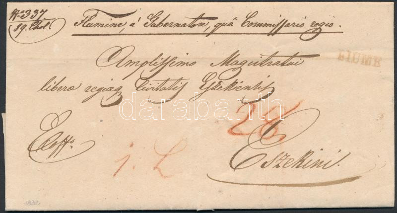 Lot 81 - Hungary philately and postal history hungary - prephilatelic covers -  Darabanth Co Ltd Major Auction of stamps, postcards and other collectibles #26 