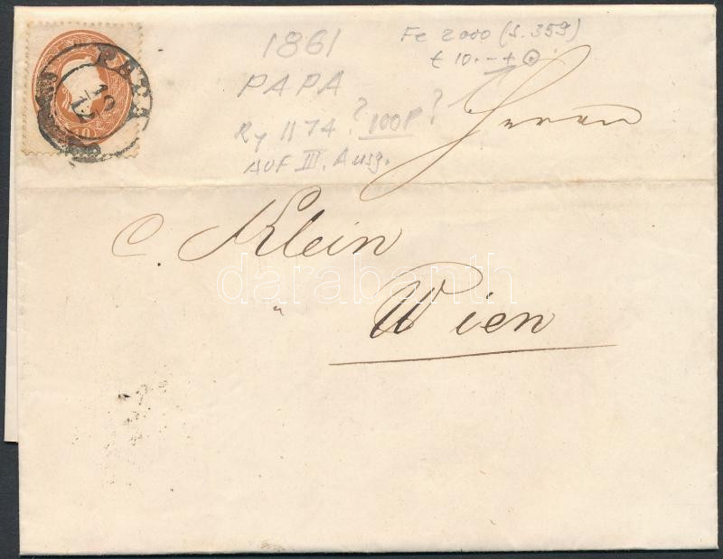 Lot 424 - Hungary Hungarian covers at a very low starting price -  Darabanth Co Ltd Stamps, Coins and Postcards Mail Auction #283