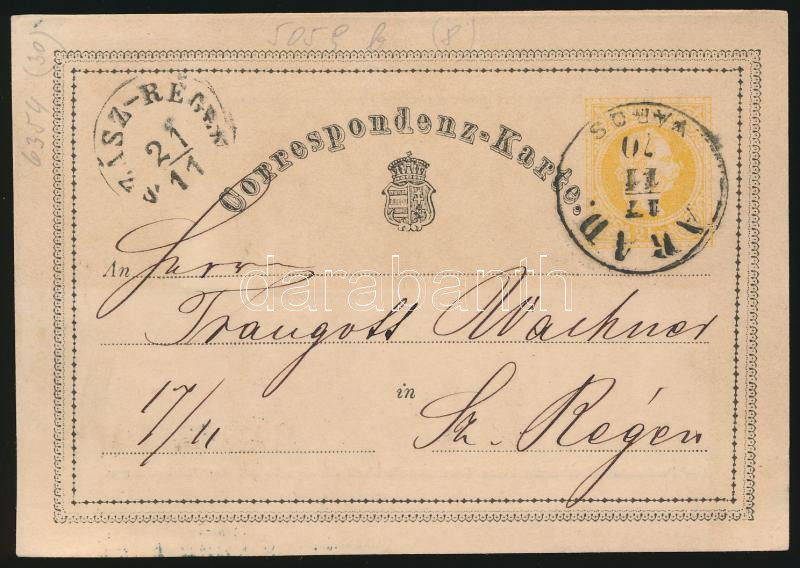 Lot 455 - Hungary Hungarian covers at a very low starting price -  Darabanth Co Ltd Stamps, Coins and Postcards Mail Auction #283