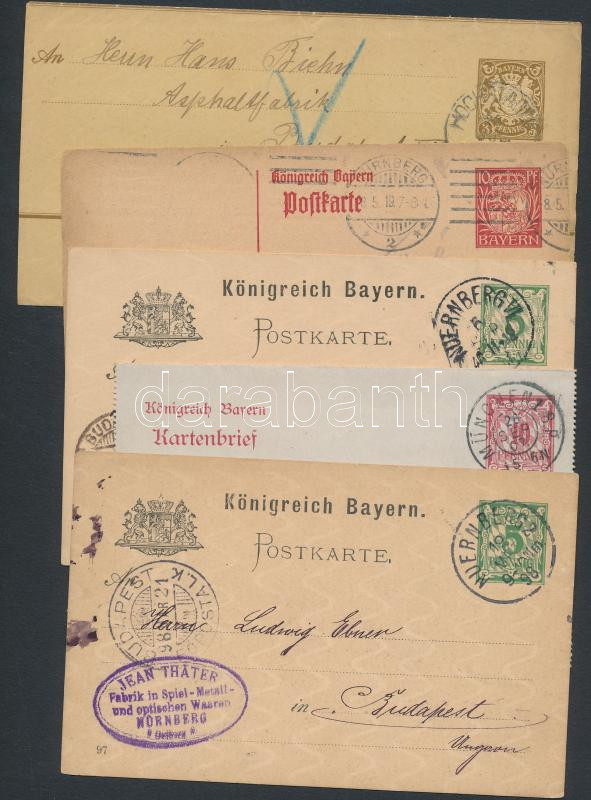 Lot 7240 - german states - bavaria Philately and postal history World - German States - Bavaria - Darabanth Co Ltd Stamps, Coins and Postcards Mail Auction #284 Lot 7240 - german states - bavaria Philately and postal history World - German States - Bavaria - Darabanth Co Ltd Stamps, Coins and Postcards Mail Auction #284