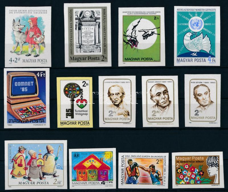 Lot 250 - Hungary Imperforate sets, blocks at a very low starting price - Darabanth Co Ltd Stamps, Coins and Postcards Mail Auction #284 Lot 250 - Hungary Imperforate sets, blocks at a very low starting price - Darabanth Co Ltd Stamps, Coins and Postcards Mail Auction #284