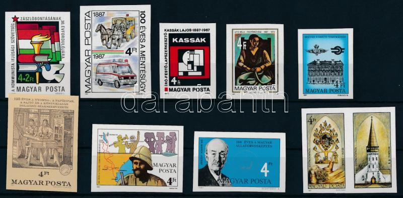 Lot 286 - Hungary Imperforate sets, blocks at a very low starting price -  Darabanth Co Ltd Stamps, Coins and Postcards Mail Auction #284