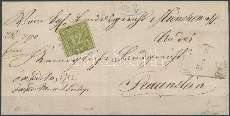 Lot 5990 - german states - bavaria Worldwide philately and postal history - German States - Bavaria - Darabanth Co Ltd Major Auction of stamps, postcards and other collectibles #26 Lot 5990 - german states - bavaria Worldwide philately and postal history - German States - Bavaria - Darabanth Co Ltd Major Auction of stamps, postcards and other collectibles #26