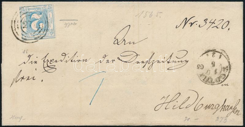 Lot 6007 - German States - Thurn und Taxis Worldwide philately and postal history - German States - Thurn und Taxis -  Darabanth Co Ltd Major Auction of stamps, postcards and other collectibles #26 