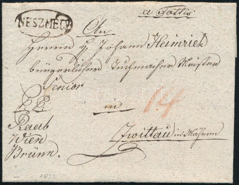Lot 84 - Hungary philately and postal history hungary - prephilatelic covers -  Darabanth Co Ltd Major Auction of stamps, postcards and other collectibles #26 