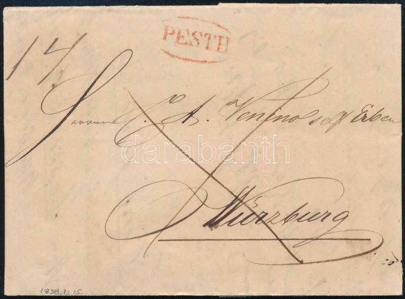 Lot 123 - Hungary philately and postal history hungary - prephilatelic covers -  Darabanth Co Ltd Major Auction of stamps, postcards and other collectibles #26 