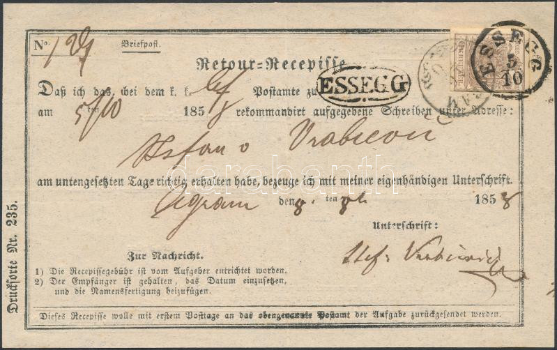 Lot 755 - Austria / Hungary philately and postal history hungary - the 1850 issue - Darabanth Co Ltd Major Auction of stamps, postcards and other collectibles #26 Lot 755 - Austria / Hungary philately and postal history hungary - the 1850 issue - Darabanth Co Ltd Major Auction of stamps, postcards and other collectibles #26