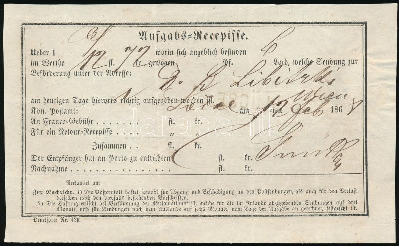 Lot 421 - Hungary Hungarian covers at a very low starting price -  Darabanth Co Ltd Stamps, Coins and Postcards Mail Auction #284