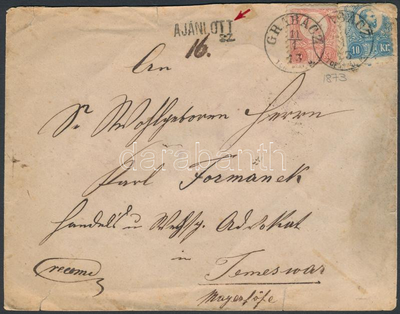 Lot 476 - Hungary Hungarian covers at a very low starting price -  Darabanth Co Ltd Stamps, Coins and Postcards Mail Auction #284