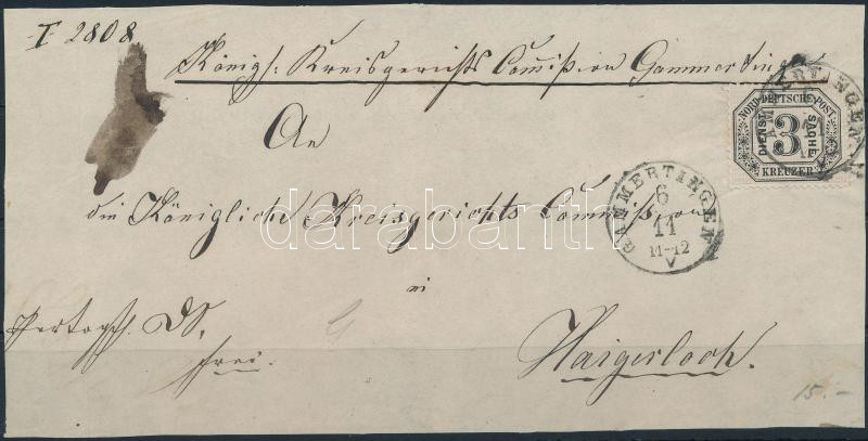 Lot 5998 - German States - Norddeutscher Bund Worldwide philately and postal history - German States - Norddeutscher Bund -  Darabanth Co Ltd Major Auction of stamps, postcards and other collectibles #26 