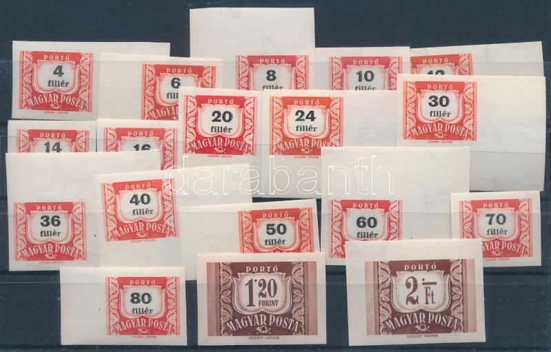 Lot 96 - Hungary Imperforate sets, blocks at a very low starting price -  Darabanth Co Ltd Online auction of stamps, postcards and other collectibles #285 