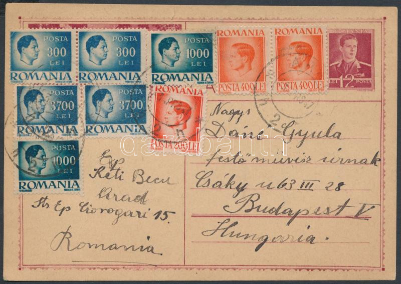 Lot 7983 - Romania philately and postal history world - romania -  Darabanth Co Ltd Online auction of stamps, postcards and other collectibles #285 