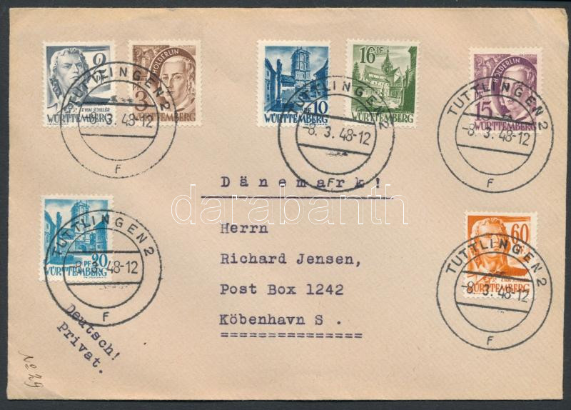 Lot 7713 - germany - french zone Single covers from all over the world - Germany - French zone - Darabanth Co Ltd Major Auction of stamps, postcards and other collectibles #26 Lot 7713 - germany - french zone Single covers from all over the world - Germany - French zone - Darabanth Co Ltd Major Auction of stamps, postcards and other collectibles #26
