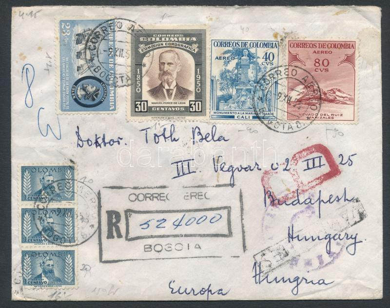 Lot 7473 - columbia Single covers from all over the world - Columbia - Darabanth Co Ltd Major Auction of stamps, postcards and other collectibles #26 Lot 7473 - columbia Single covers from all over the world - Columbia - Darabanth Co Ltd Major Auction of stamps, postcards and other collectibles #26