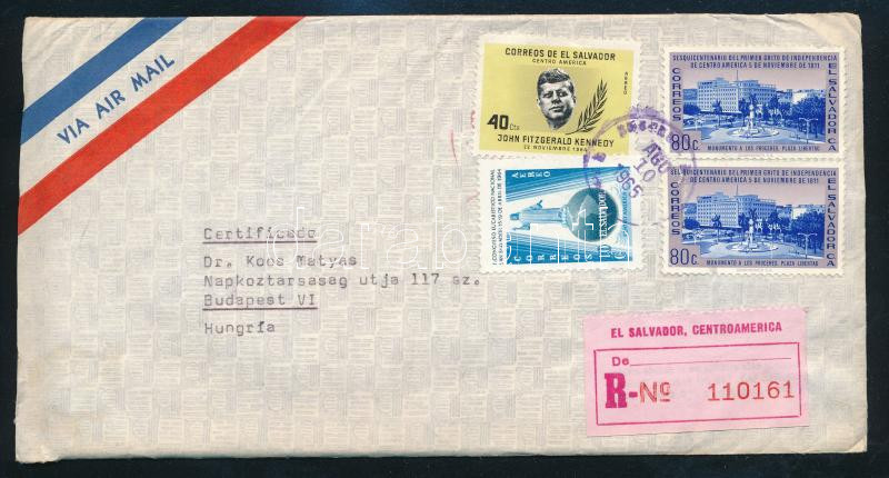 Lot 7263 - el salvador Single covers from all over the world - El Salvador -  Darabanth Co Ltd Major Auction of stamps, postcards and other collectibles #26 