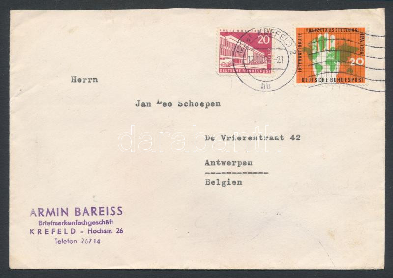 Lot 7719 - FRG Single covers from all over the world - FRG - Darabanth Co Ltd Major Auction of stamps, postcards and other collectibles #26 Lot 7719 - FRG Single covers from all over the world - FRG - Darabanth Co Ltd Major Auction of stamps, postcards and other collectibles #26