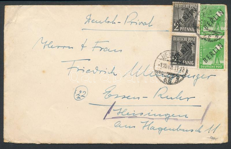 Lot 7703 - germany - berlin Single covers from all over the world - Germany - Berlin - Darabanth Co Ltd Major Auction of stamps, postcards and other collectibles #26 Lot 7703 - germany - berlin Single covers from all over the world - Germany - Berlin - Darabanth Co Ltd Major Auction of stamps, postcards and other collectibles #26