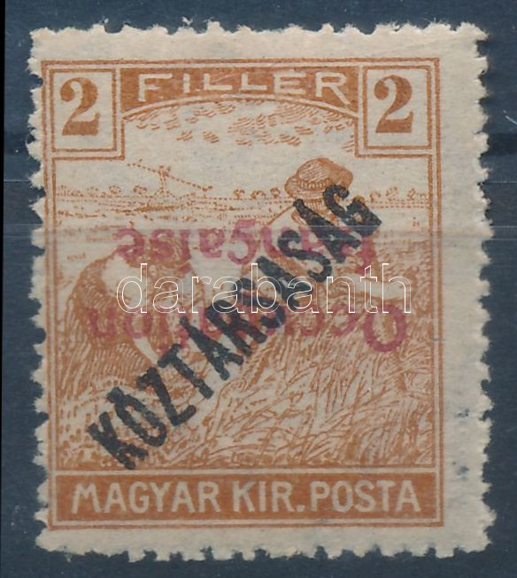 Philately and postal history Hungary Occupation and local issues 1919