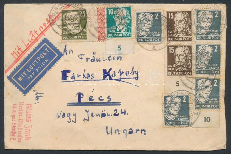 Lot 7704 - germany - berlin Single covers from all over the world - Germany - Berlin - Darabanth Co Ltd Major Auction of stamps, postcards and other collectibles #26 Lot 7704 - germany - berlin Single covers from all over the world - Germany - Berlin - Darabanth Co Ltd Major Auction of stamps, postcards and other collectibles #26