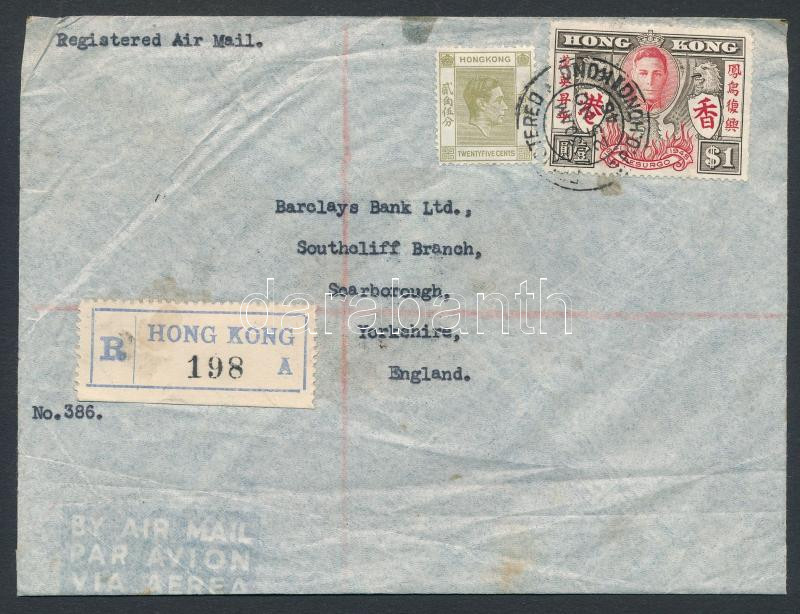 Lot 7381 - Hong Kong Single covers from all over the world - Hong Kong - Darabanth Co Ltd Major Auction of stamps, postcards and other collectibles #26 Lot 7381 - Hong Kong Single covers from all over the world - Hong Kong - Darabanth Co Ltd Major Auction of stamps, postcards and other collectibles #26