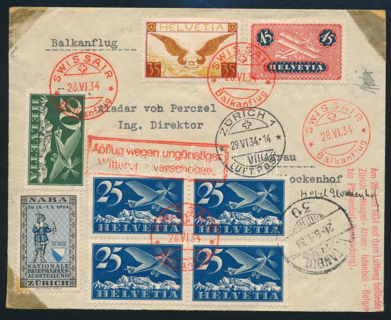 Lot 7951 - Switzerland Single covers from all over the world - Switzerland -  Darabanth Co Ltd Major Auction of stamps, postcards and other collectibles #26 