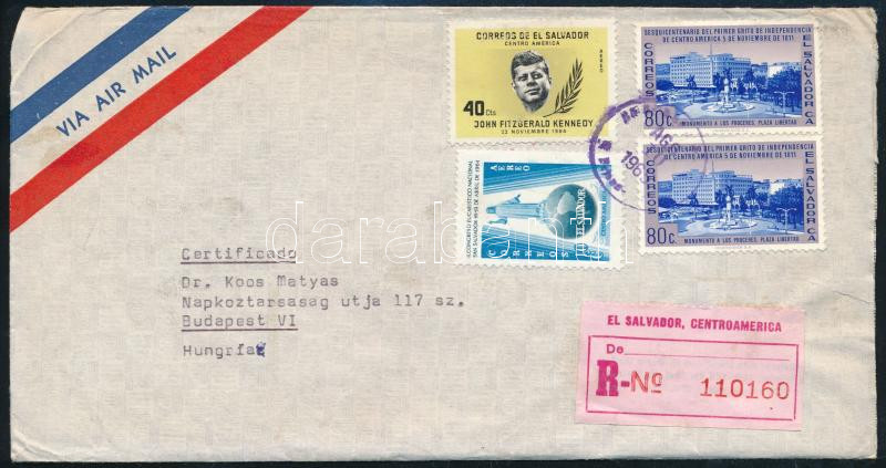 Lot 7261 - el salvador Single covers from all over the world - El Salvador -  Darabanth Co Ltd Major Auction of stamps, postcards and other collectibles #26 