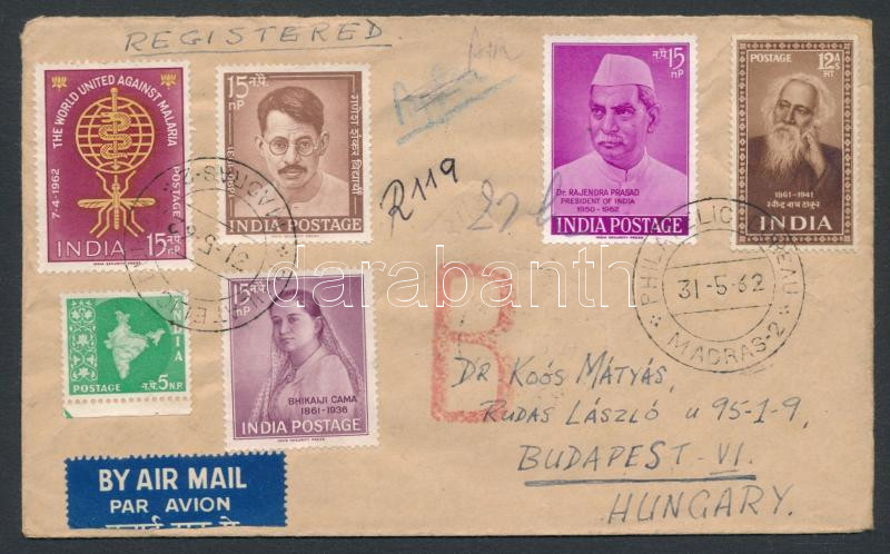 Lot 7388 - india Single covers from all over the world - India - Darabanth Co Ltd Major Auction of stamps, postcards and other collectibles #26 Lot 7388 - india Single covers from all over the world - India - Darabanth Co Ltd Major Auction of stamps, postcards and other collectibles #26