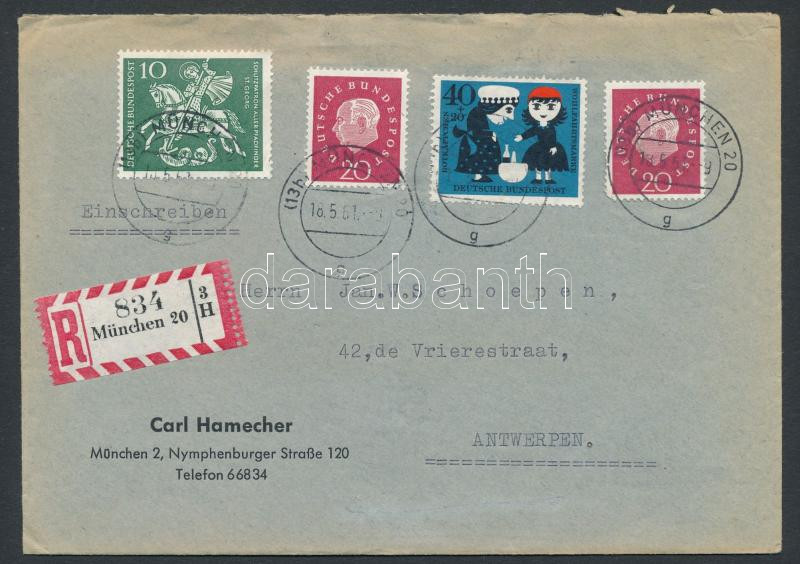 Lot 7723 - FRG Single covers from all over the world - FRG - Darabanth Co Ltd Major Auction of stamps, postcards and other collectibles #26 Lot 7723 - FRG Single covers from all over the world - FRG - Darabanth Co Ltd Major Auction of stamps, postcards and other collectibles #26