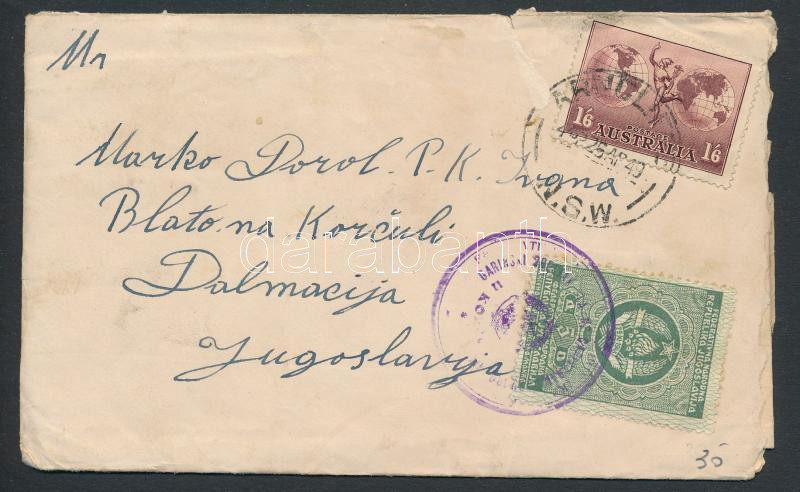 Lot 6935 - Australia Single covers from all over the world - Australia -  Darabanth Co Ltd Major Auction of stamps, postcards and other collectibles #26 