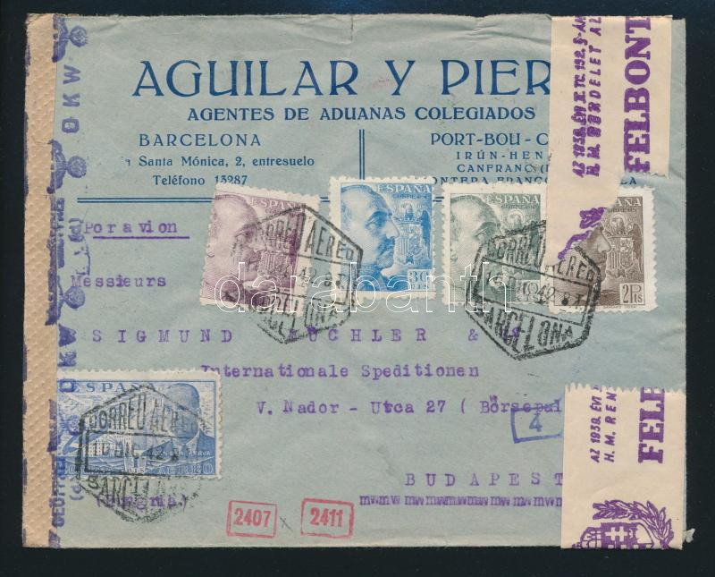 Lot 7938 - Spain Single covers from all over the world - Spain - Darabanth Co Ltd Major Auction of stamps, postcards and other collectibles #26 Lot 7938 - Spain Single covers from all over the world - Spain - Darabanth Co Ltd Major Auction of stamps, postcards and other collectibles #26