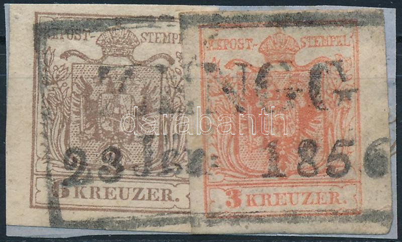 Lot 368 - Austria / Hungary Philately and postal history Hungary - Nice cancellations from a collection 1850-1867 Part 1 -  Darabanth Co Ltd Major Auction of stamps, postcards and other collectibles #26 