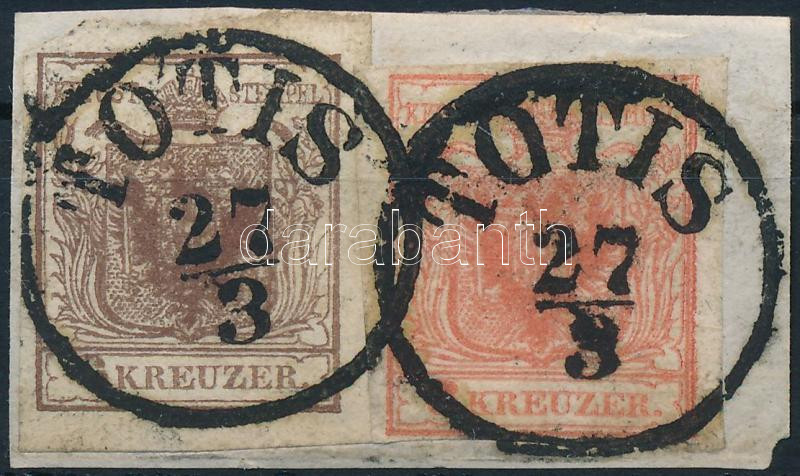Lot 508 - Austria / Hungary Philately and postal history Hungary - Nice cancellations from a collection 1850-1867 Part 1 -  Darabanth Co Ltd Major Auction of stamps, postcards and other collectibles #26 