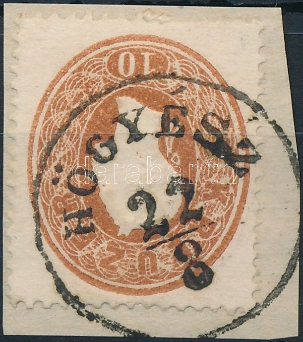 Lot 306 - Austria / Hungary Philately and postal history Hungary - Nice cancellations from a collection 1850-1867 Part 1 - Darabanth Co Ltd Major Auction of stamps, postcards and other collectibles #26 Lot 306 - Austria / Hungary Philately and postal history Hungary - Nice cancellations from a collection 1850-1867 Part 1 - Darabanth Co Ltd Major Auction of stamps, postcards and other collectibles #26