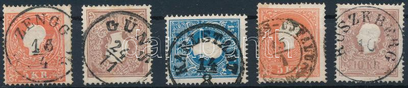 Lot 542 - Austria / Hungary Philately and postal history Hungary - Nice cancellations from a collection 1850-1867 Part 1 - Darabanth Co Ltd Major Auction of stamps, postcards and other collectibles #26 Lot 542 - Austria / Hungary Philately and postal history Hungary - Nice cancellations from a collection 1850-1867 Part 1 - Darabanth Co Ltd Major Auction of stamps, postcards and other collectibles #26