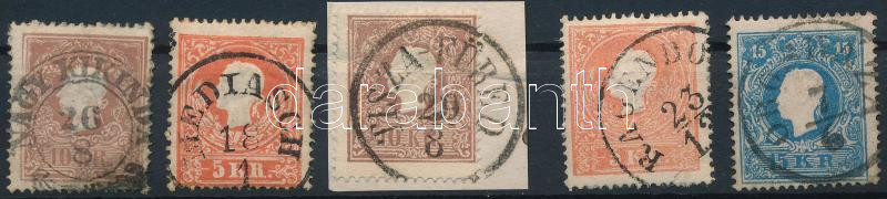 Lot 539 - Austria / Hungary Philately and postal history Hungary - Nice cancellations from a collection 1850-1867 Part 1 - Darabanth Co Ltd Major Auction of stamps, postcards and other collectibles #26 Lot 539 - Austria / Hungary Philately and postal history Hungary - Nice cancellations from a collection 1850-1867 Part 1 - Darabanth Co Ltd Major Auction of stamps, postcards and other collectibles #26
