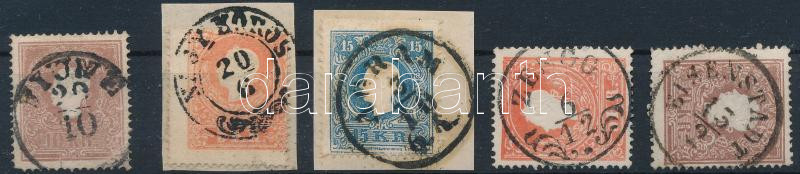 Lot 546 - Austria / Hungary Philately and postal history Hungary - Nice cancellations from a collection 1850-1867 Part 1 - Darabanth Co Ltd Major Auction of stamps, postcards and other collectibles #26 Lot 546 - Austria / Hungary Philately and postal history Hungary - Nice cancellations from a collection 1850-1867 Part 1 - Darabanth Co Ltd Major Auction of stamps, postcards and other collectibles #26