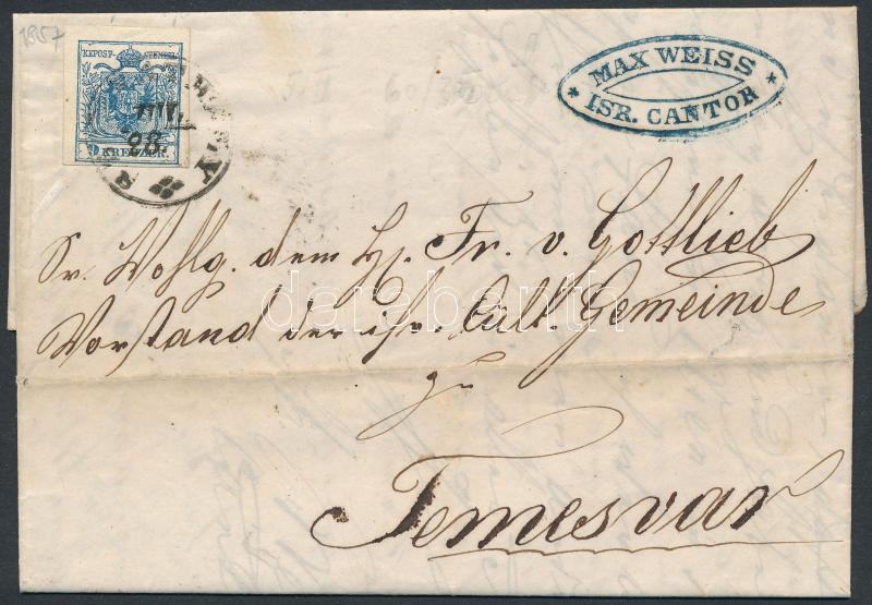Lot 749 - Austria / Hungary philately and postal history hungary - the 1850 issue - Darabanth Co Ltd Major Auction of stamps, postcards and other collectibles #26 Lot 749 - Austria / Hungary philately and postal history hungary - the 1850 issue - Darabanth Co Ltd Major Auction of stamps, postcards and other collectibles #26
