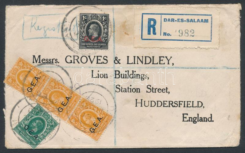 Lot 6263 - German Colonies Worldwide philately and postal history - German Colonies -  Darabanth Co Ltd Major Auction of stamps, postcards and other collectibles #26 
