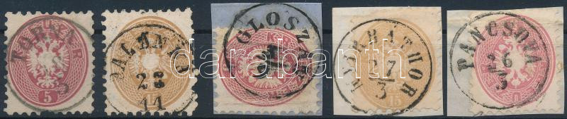 Lot 553 - Austria / Hungary Philately and postal history Hungary - Nice cancellations from a collection 1850-1867 Part 1 - Darabanth Co Ltd Major Auction of stamps, postcards and other collectibles #26 Lot 553 - Austria / Hungary Philately and postal history Hungary - Nice cancellations from a collection 1850-1867 Part 1 - Darabanth Co Ltd Major Auction of stamps, postcards and other collectibles #26