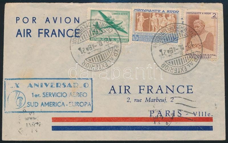 Lot 8065 - Uruguay Single covers from all over the world - Uruguay -  Darabanth Co Ltd Major Auction of stamps, postcards and other collectibles #26 