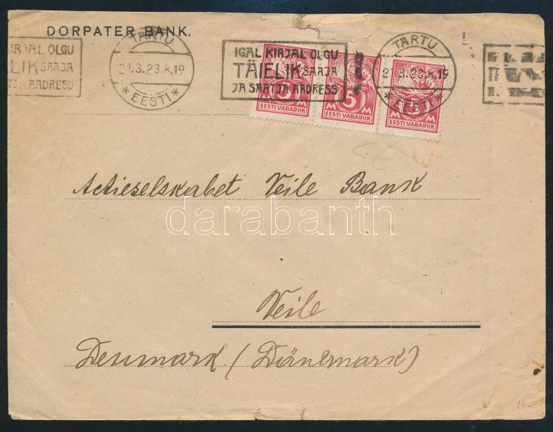 Lot 7277 - estonia Single covers from all over the world - Estonia - Darabanth Co Ltd Major Auction of stamps, postcards and other collectibles #26 Lot 7277 - estonia Single covers from all over the world - Estonia - Darabanth Co Ltd Major Auction of stamps, postcards and other collectibles #26