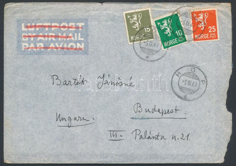 Lot 7735 - Norway Single covers from all over the world - Norway - Darabanth Co Ltd Major Auction of stamps, postcards and other collectibles #26 Lot 7735 - Norway Single covers from all over the world - Norway - Darabanth Co Ltd Major Auction of stamps, postcards and other collectibles #26