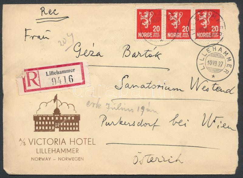 Lot 7734 - Norway Single covers from all over the world - Norway - Darabanth Co Ltd Major Auction of stamps, postcards and other collectibles #26 Lot 7734 - Norway Single covers from all over the world - Norway - Darabanth Co Ltd Major Auction of stamps, postcards and other collectibles #26