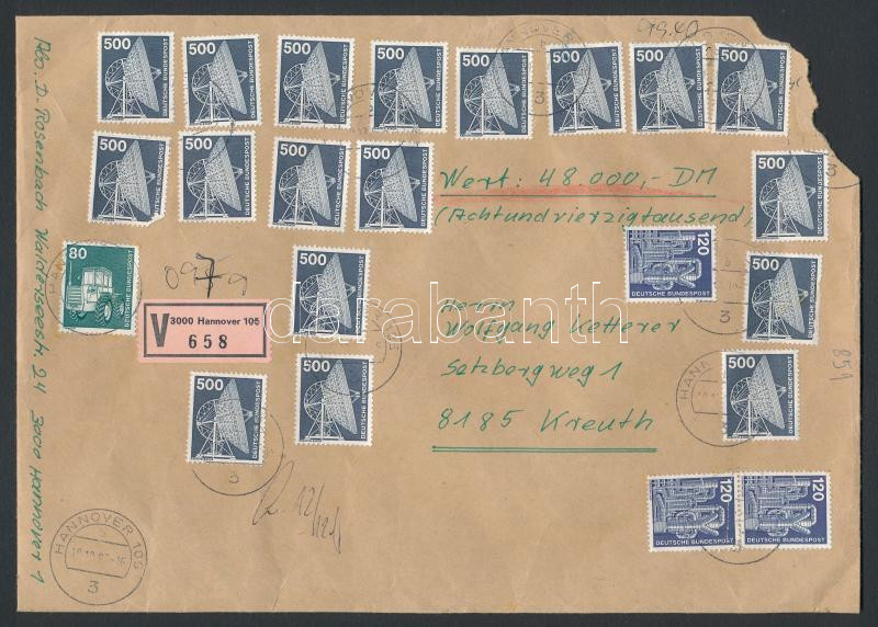 Lot 7727 - FRG Single covers from all over the world - FRG - Darabanth Co Ltd Major Auction of stamps, postcards and other collectibles #26 Lot 7727 - FRG Single covers from all over the world - FRG - Darabanth Co Ltd Major Auction of stamps, postcards and other collectibles #26