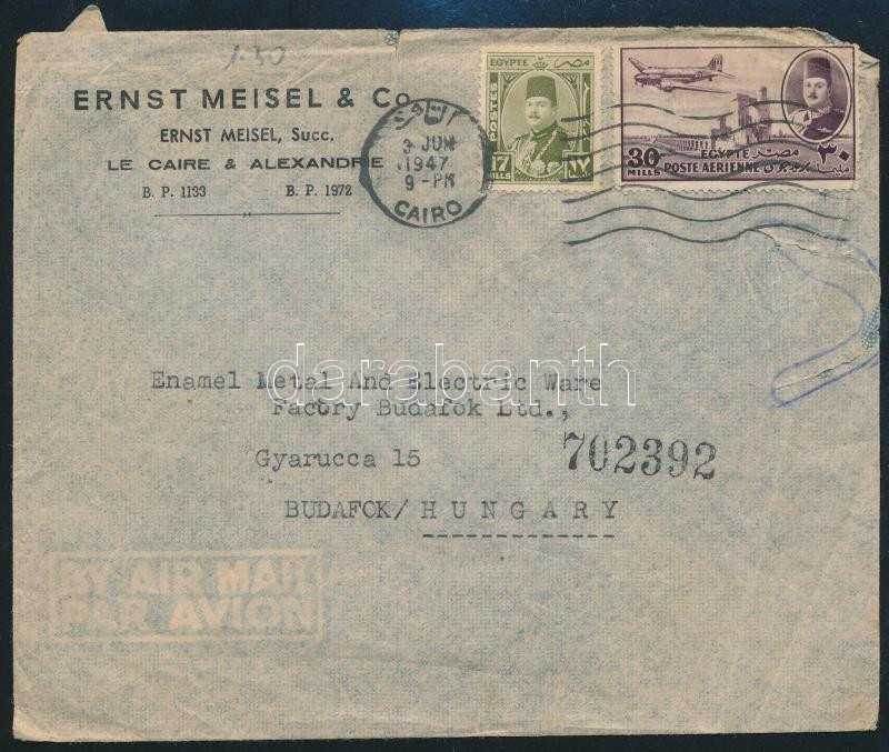 Lot 7251 - Egypt Single covers from all over the world - Egypt - Darabanth Co Ltd Major Auction of stamps, postcards and other collectibles #26 Lot 7251 - Egypt Single covers from all over the world - Egypt - Darabanth Co Ltd Major Auction of stamps, postcards and other collectibles #26